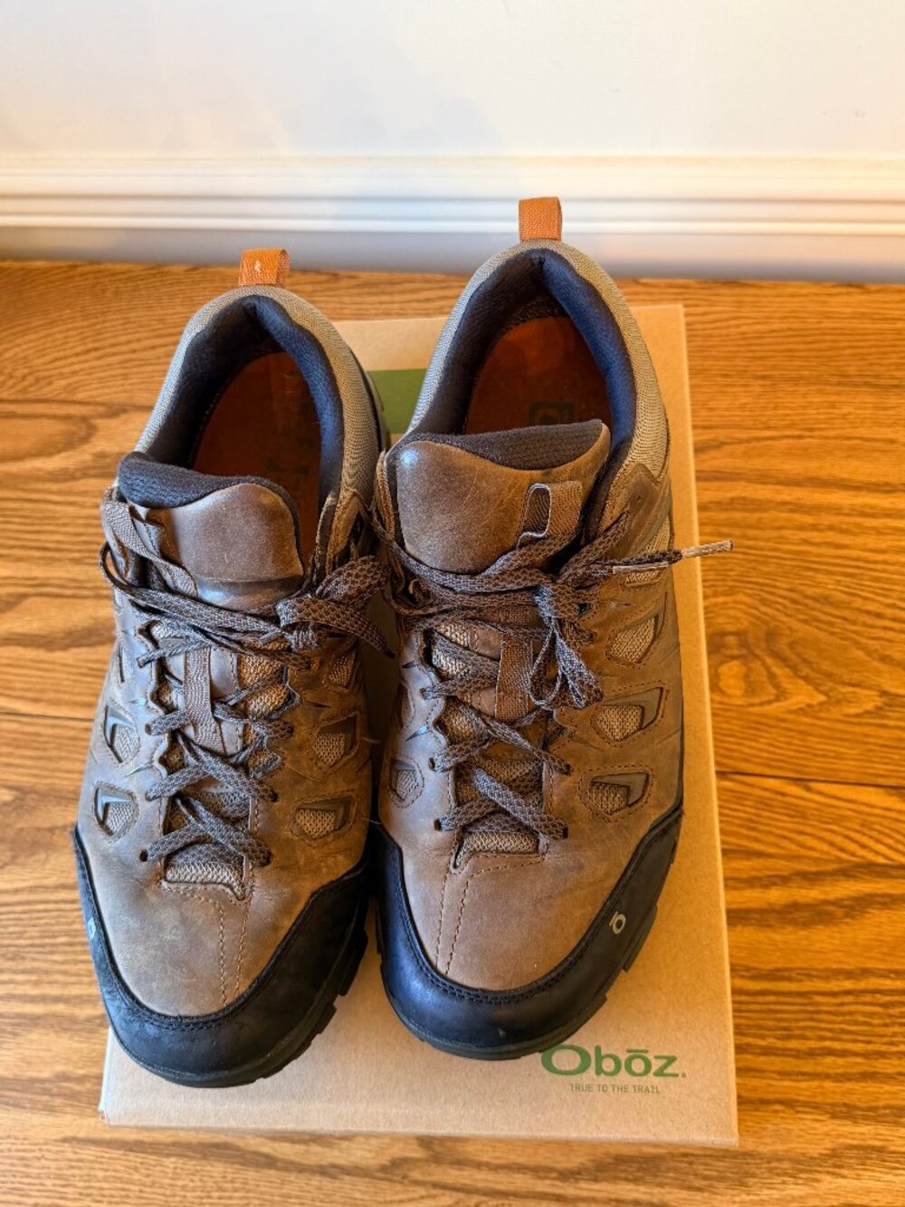 Oboz Men’s Sawtooth x Low B-Dry Waterproof Hiking Boots - 12W - EUC